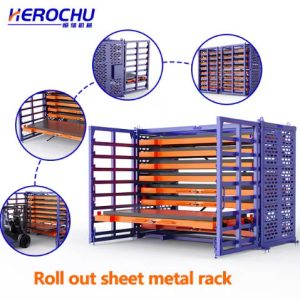Heavy-Duty Material & Panel Storage Rack for Plywood, Aluminum and Plastics