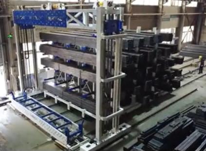High Capacity Multi-Type Profile Intelligent Industrial Warehouse Solutions