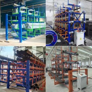 Robust Industrial Pipe Storage Cantilever System for Steel and Manufacturing
