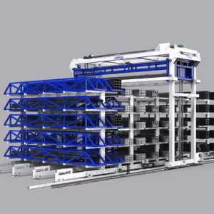 Heavy Duty Smart Warehouse for Profiles: Herochu 500-Tonne High-Density Storage