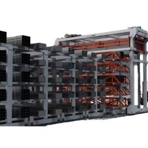 Automatic Storage Solutions for Metal Pipe and Profiles: The High-Capacity Standard