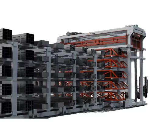 Automatic Storage Solutions for Metal Pipe and Profiles: The High-Capacity Standard