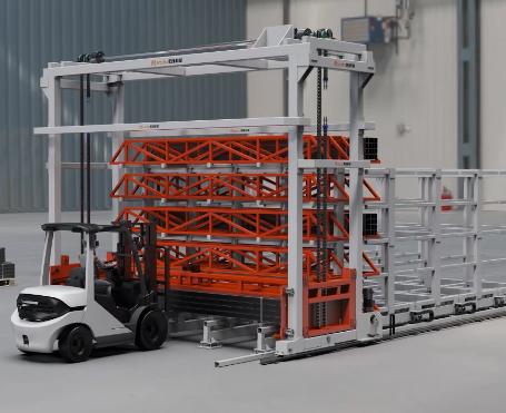 Heavy Duty Smart Warehouse for Profiles: Herochu 500-Tonne High-Density Storage