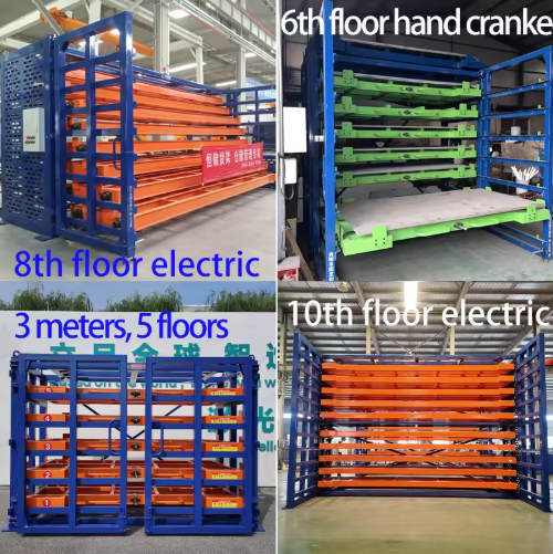 Industrial Metal Rack with Pull-out Drawers for Heavy Sheet Metal Storage