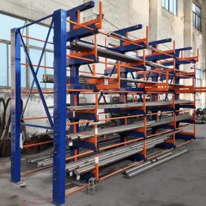 Professional Telescopic Cantilever Shelving Unit for Irregular Loads