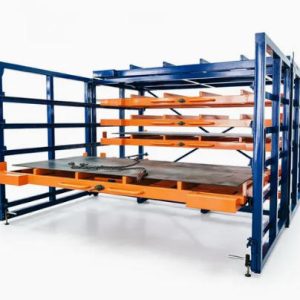 Aluminum Plates Storage Rack: Anti-Scratch, High-Density System for Soft Metals