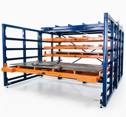 Aluminum Plates Storage Rack: Anti-Scratch, High-Density System for Soft Metals