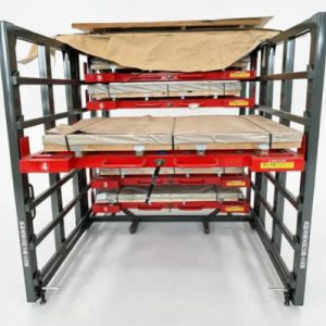 Pull Out Heavy Duty Racking System for Sheet Metal