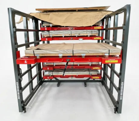 Pull Out Heavy Duty Racking System for Sheet Metal