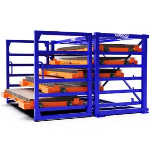 Heavy-Duty Drawer-Type Shelves Rack for Sheet Metal