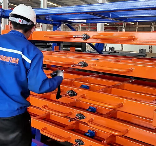 10 Levels Heavy Duty Rack for Sheet Pallet – 3 Ton Per Level for Aluminum & Plastic Sheets