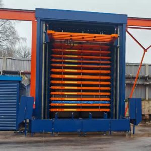 ASRS Intelligent Vertical Rack for Laser Cutting Steel Plate Warehouse Automation