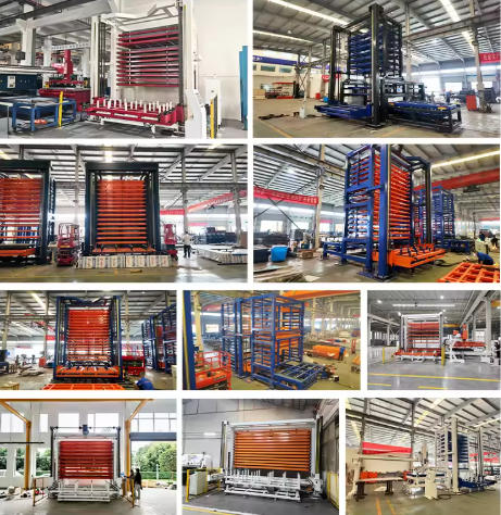 Fully Automatic Storage and Retrieval Systems for Laser Cutting Machines