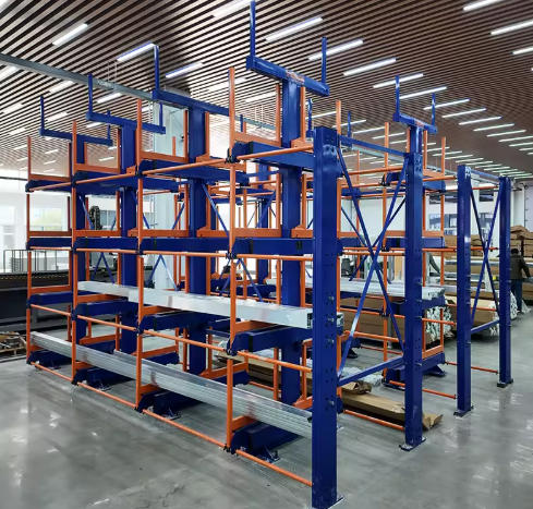 Heavy Duty Double Sided Cantilever Rack for Industrial Storage
