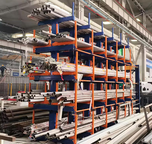 Heavy Duty Double Sided Cantilever Rack for Industrial Storage