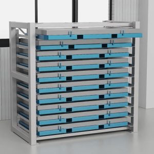 Heavy Duty Forklift Sheet Rack – Herochu 6-Ton Capacity for Industrial Storage