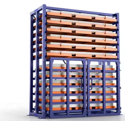Forklift Plate Rack – Herochu Adjustable Carbon Steel Storage up to 2,000 mm Height