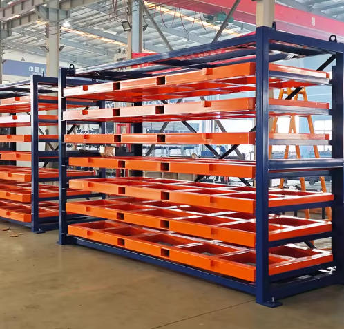 Forklift Plate Rack – Herochu Adjustable Carbon Steel Storage up to 2,000 mm Height