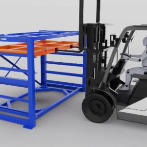 Pallet Rack for Sheets – Herochu Heavy Duty Forklift-Operated Vertical Storage