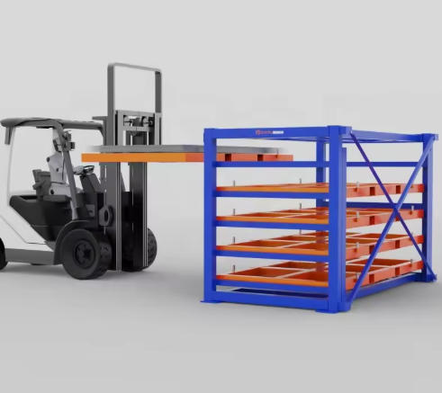 Pallet Rack for Sheets – Herochu Heavy Duty Forklift-Operated Vertical Storage