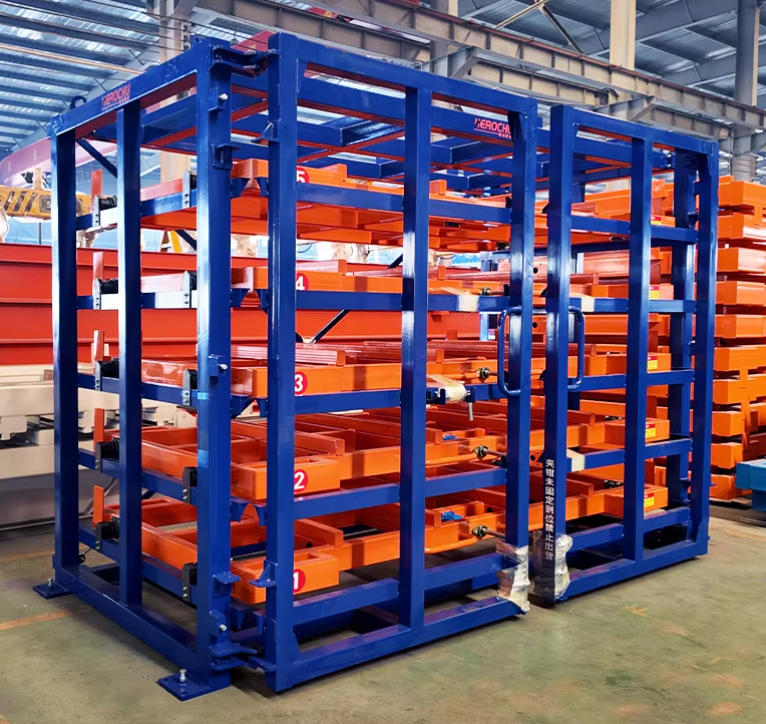 Integrated Storage Rack for Metal Plates: Maximize Vertical Space in Laser Cutting Workshops
