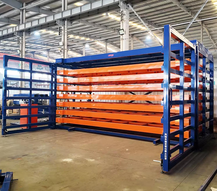 Integrated Storage Rack for Metal Plates: Maximize Vertical Space in Laser Cutting Workshops