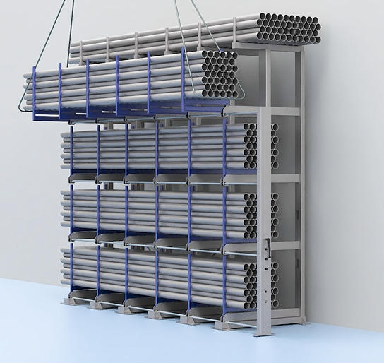 Telescopic Cantilever Pallet Rack Storage Rack for High-Density Warehouses