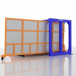 Vertical Steel Plate Remnant Rack: A Space-Saving Storage Solution for Metal Shops