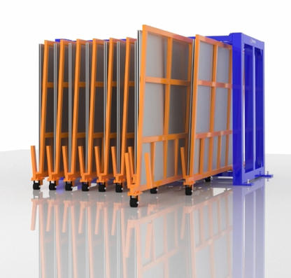 Steel Plate Scrap Vertical Storage Rack
