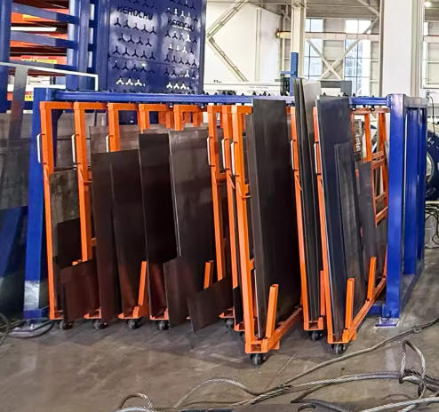 Vertical Rack for Steel Plate Remnants: Custom Configurations for Every Fabrication Shop