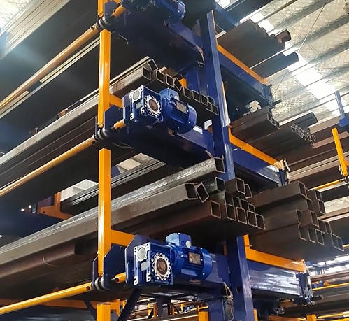Customizable Long Profiles & Pipes Storage Rack – Herochu Tailored Telescopic System