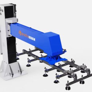 Herochu Fixed Rotary Feeding Robot: Electric Servo Arm for Plate Processing