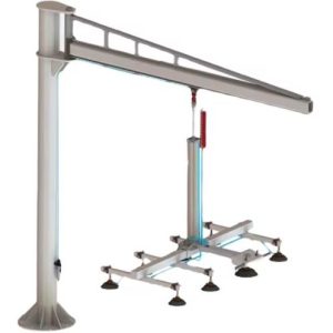Herochu Fixed Rotary Feeding Robot Arm: High-Capacity Suction Cup Tooling