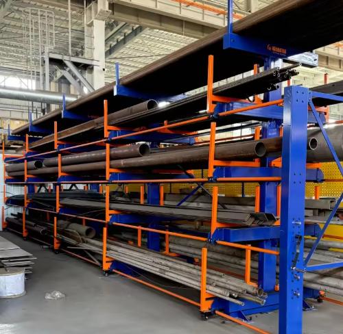 Durable Storage Rack for Long Materials – Herochu Corrosion-Resistant Cantilever Design