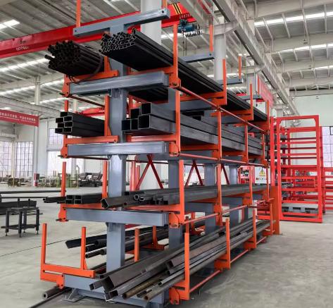 Durable Storage Rack for Long Materials – Herochu Corrosion-Resistant Cantilever Design