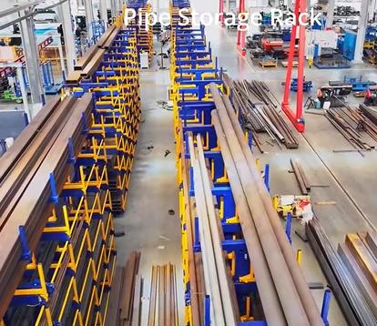 Adjustable Movable Storage Telescopic Cantilever Rack – Herochu Flexible Warehouse Solution