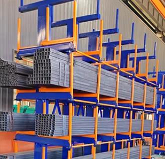 Adjustable Movable Storage Telescopic Cantilever Rack – Herochu Flexible Warehouse Solution