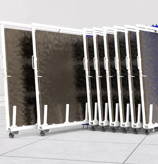 Steel Plate Vertical Storage Rack for Efficient Warehouse Management