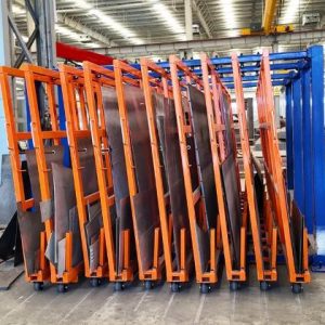 Steel Plate Vertical Storage Rack for Efficient Warehouse Management