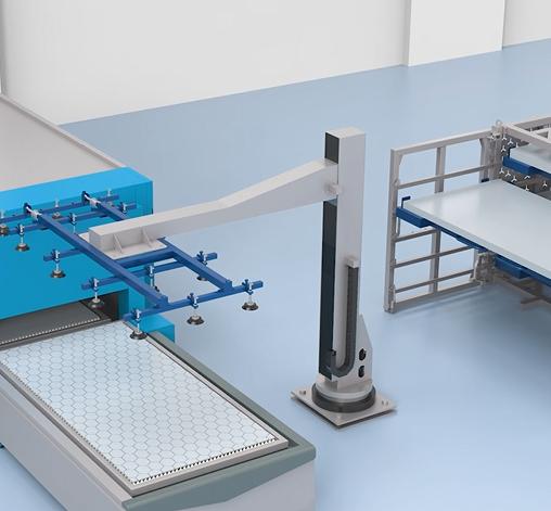 Sheet Metal Handling & Storage Rack Design for Fiber Laser Cutter