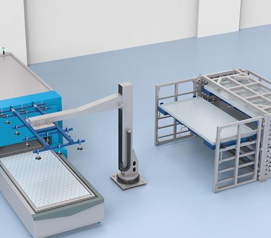 Design Plan for Handling and Storage of Fiber Laser Cutting Machine