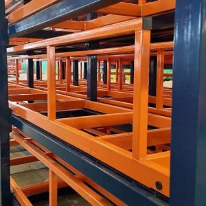 Honeycomb Pipe Storage Rack for Long Steel Storage Solution – Maximize Warehouse Efficiency with Herochu