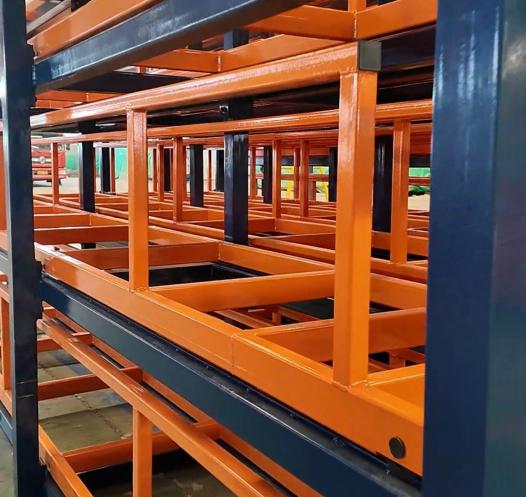 Honeycomb Pipe Storage Rack for Long Steel Storage Solution – Maximize Warehouse Efficiency with Herochu