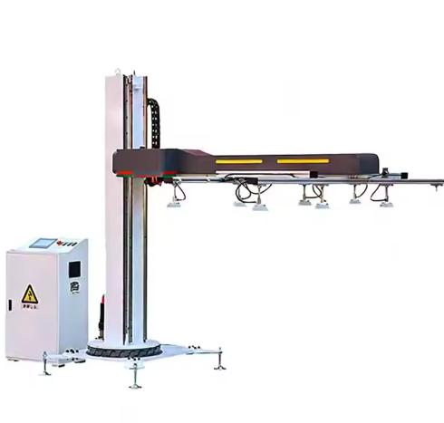Heavy-Duty Loading Robot for Fiber Laser Cutter