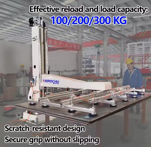 Heavy-Duty Loading Robot for Fiber Laser Cutter