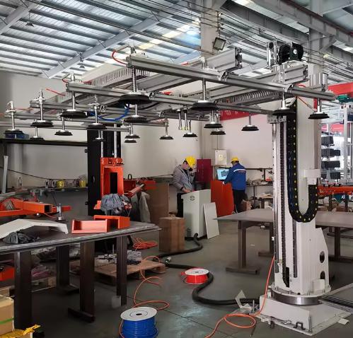Heavy-Duty Loading Robot for Fiber Laser Cutter