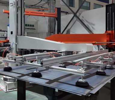 Automated Flat Sheet Handling Systems – Herochu 4‑Axis Robot for Unmanned Factories