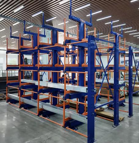Aluminum Profiles Storage Racks with Heavy Duty Pipes