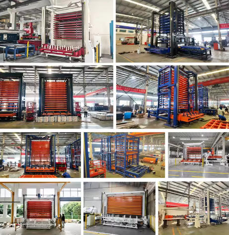 Double-Tower Sheet Metal Storage Series – High-Density Automated Warehouse by Herochu