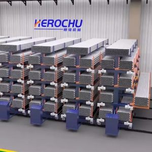 Rail-Type Telescopic Cantilever Shelves – Space-Saving Storage for Overhead Crane Operations